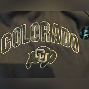 Colosseum Gray Camo Colorado Hoodie